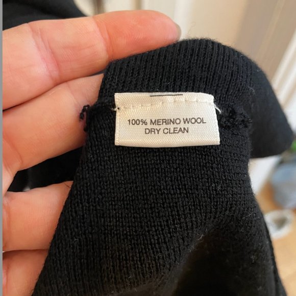 Lord & Taylor Merino Wool Collared Flare Dress - Picture 6 of 7